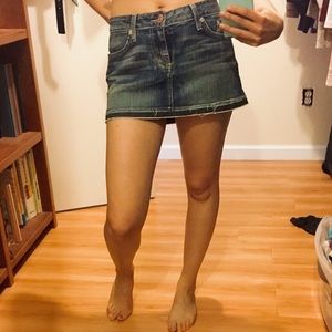 Rock and Republic! Denim Mini Skirt Sz 4 / 26”